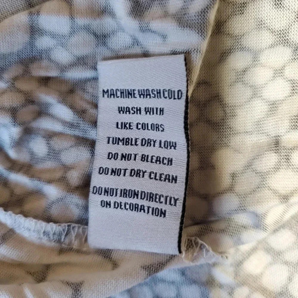 Ecko Red by Ecko Unltd Women's Size Small Dress Gray White Spaghetti Strap - Picture 8 of 8